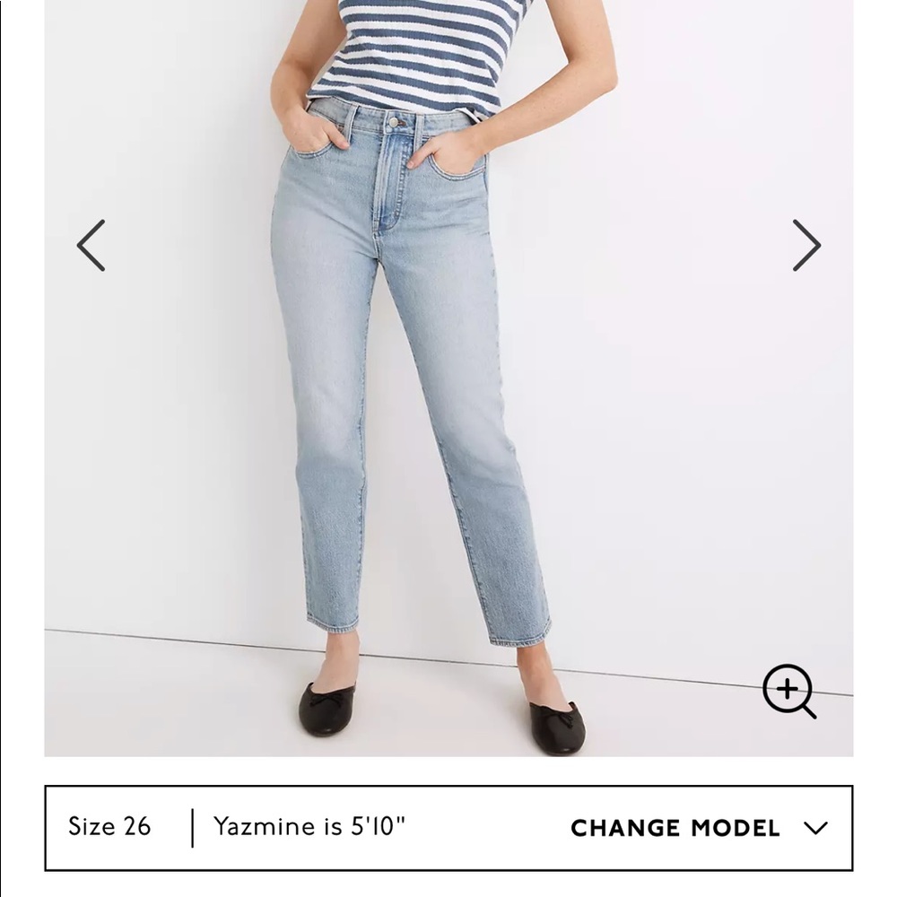 Madewell curvy perfect vintage jean